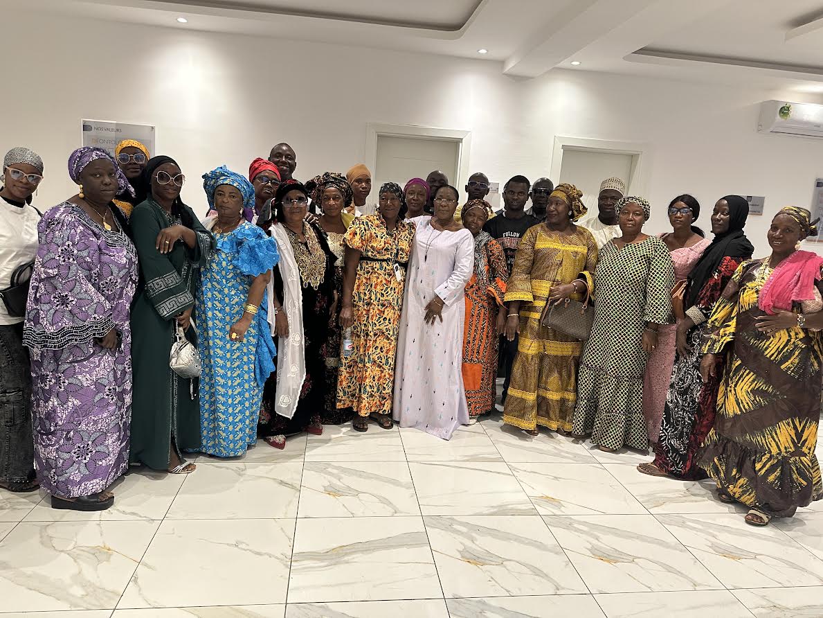 Réception de l’Union des Femmes pour le Développement du Foutah  à Conakry