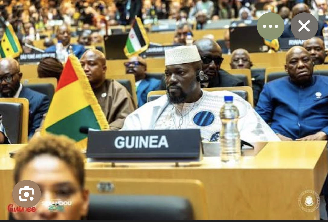 À Addis-Abeba, Mamadi Doumbouya attendu sur la question vitale de l’eau en Guinée